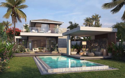 Villa à Haute Rive - Vivez en plein air dans un cadre idyllique en bord de mer